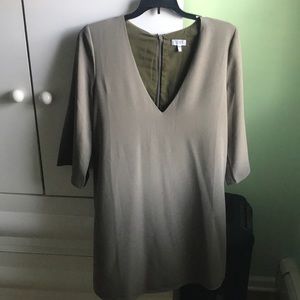 three quarter sleeve dress